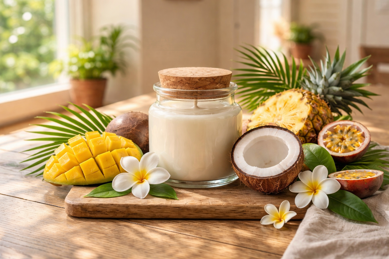 Évasion Tropicale : Été - Les bougies de l'atelier Julysia