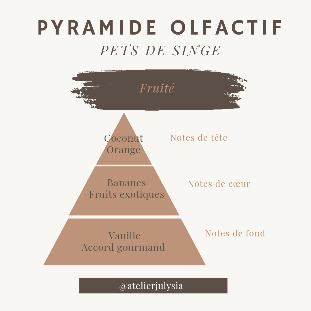 Bougie Pet de Singe - Les bougies de l'atelier Julysia